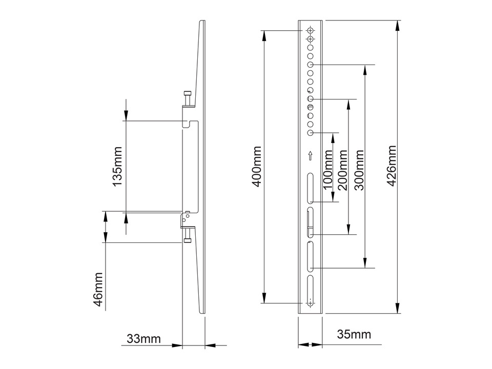 M3736 Настенное крепление Multibrackets-03 M3736 Настенное крепление Multibrackets-03