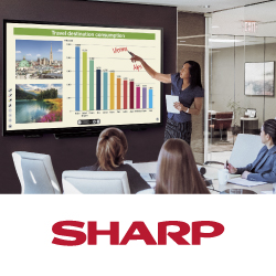 Новые интерактивные дисплеи Sharp 4K BIG PAD 