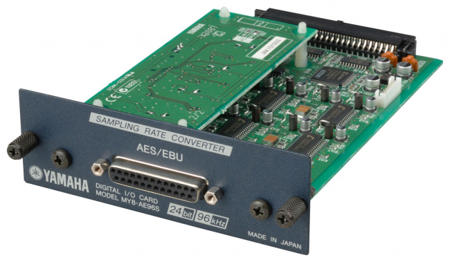 Карта Mini-YGDAI AES/EBU-интерфейс MY8-AE96S Карта Mini-YGDAI AES/EBU-интерфейс MY8-AE96S
