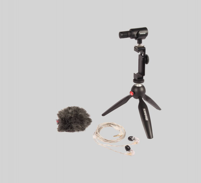 Shure MV88+SE215-CL-EFS-Комплект MV88+наушники Shure MV88+SE215-CL-EFS-Комплект MV88+наушники