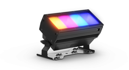 Светодиодный линейный прожектор 4х25Вт RGBWwL диодных матриц