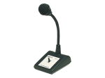 Настольный микрофон на гусиной шее. База C / Вт / выключения / блокировки выключателя, 200Ом, XLR3M. 