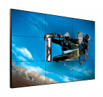 Видеостена 3х3 из панелей LG 55VH7E-H, 165", шов 1,8 мм; выдвижной кронштейн (Multibrackets)