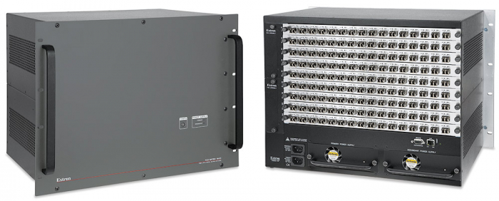 Extron FOX Matrix 14400 - Модульный оптоволоконный матричный коммутатор в конфигурации от 16x16 до 144x144 Extron FOX Matrix 14400 - Модульный оптоволоконный матричный коммутатор в конфигурации от 16x16 до 144x144