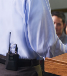 Портативный поясной передатчик, включает две батарейки АА, черный чехол на молнии, P51 710 - 782 МГц