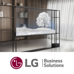 Свобода оформления пространства с беспроводным прозрачным OLED-телевизором LG