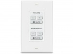 Кнопочная панель eBUS с двойным регулятором громкости: панель Decorator