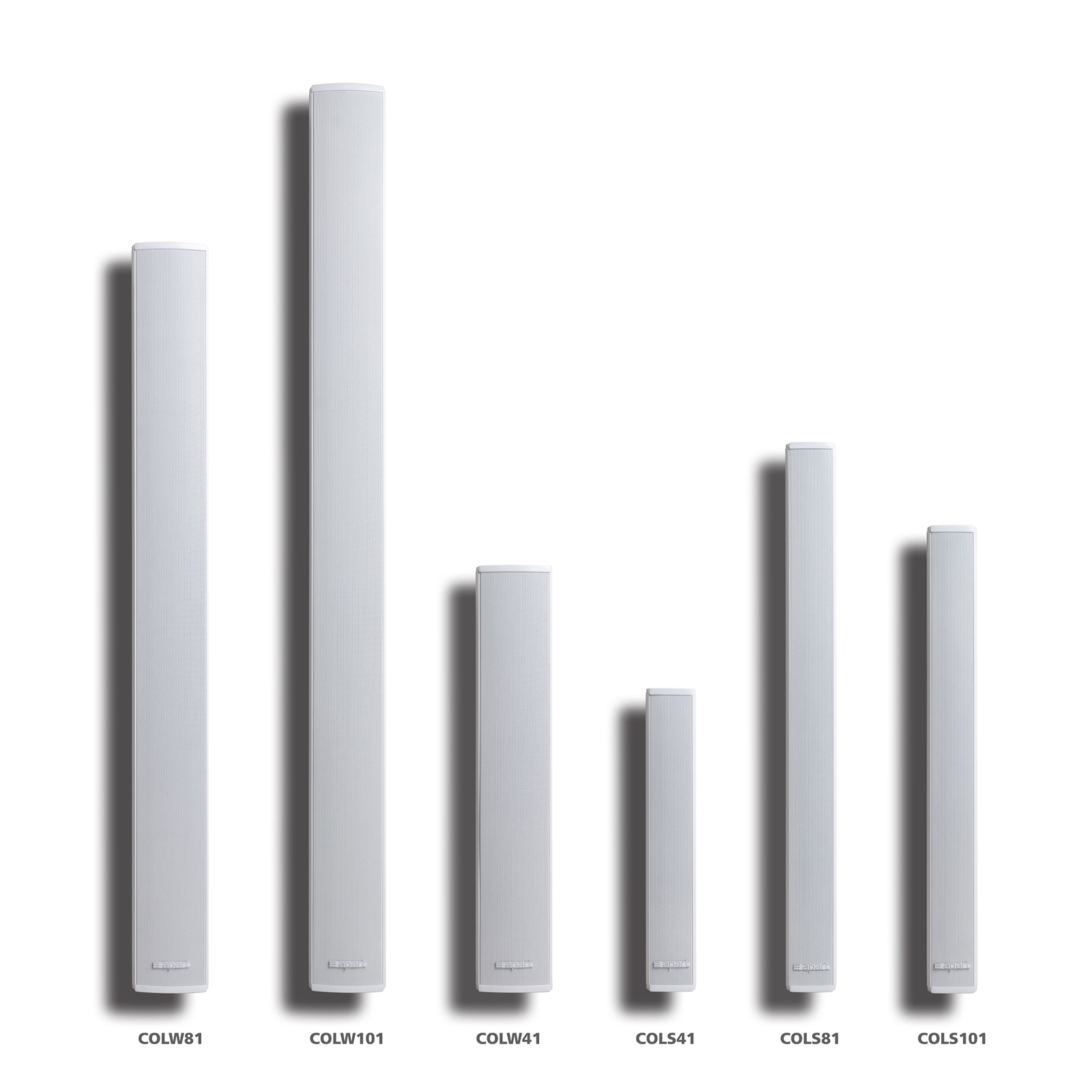 Корпусный громкоговоритель, белого цвета Корпусный громкоговоритель, белого цвета