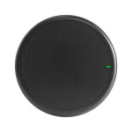 Круглый потолочный микрофонный массив, чёрного цвета