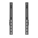 Вертикальные направляющие для видеостен нерегулируемые, чёрный
