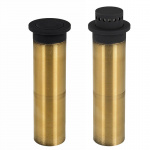 Выдвижной, всенаправленный, конденсаторный микрофон пограничного слоя, врезной с прямыми краями, встроенный PPA, RF-защита, 2-х метровый кабель без разъёмов, цвет черный.