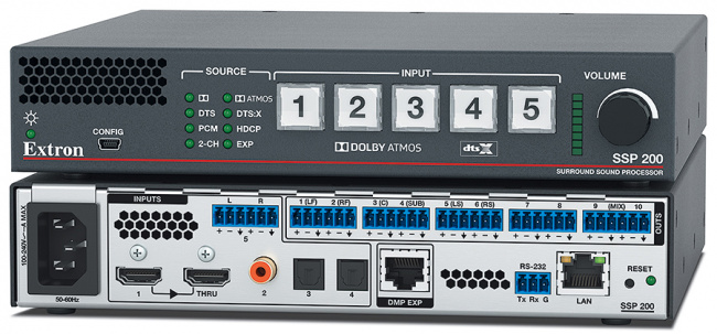Extron SSP 200 Процессор объемного звука Extron SSP 200 Процессор объемного звука