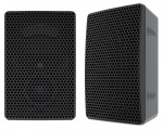 Компактные полнодиапазонные громкоговорители поверхностного монтажа, черного цвета, 2 шт.