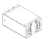 Пассивный высокопроизводительный сабвуфер фазоинверторного типа, с возможностью подвеса, 2 x 18" НЧ (неодимовые магниты) 28Гц-150Гц, 111 кг, без колес. Цвет белый