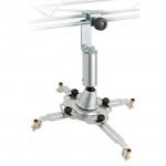 Универсальный кронштейн для крепления видеопроектора на ферму, цвет серебристый