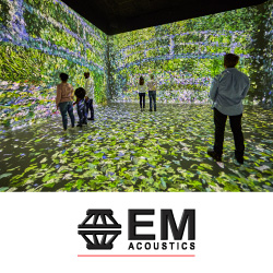 Погружение в искусство с EM Acoustics в лондонском центре Frameless