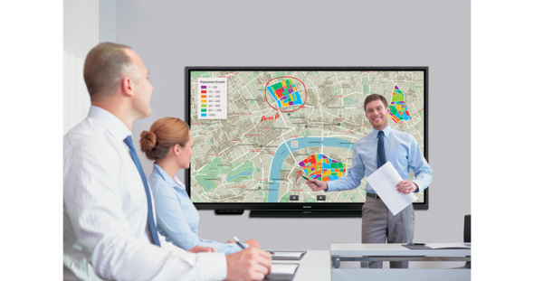 Sharp PN-75TH1 интерактивный дисплей