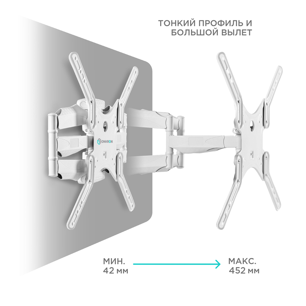 ONKRON M5-W, белый, ф-4 ONKRON M5-W, белый, ф-4