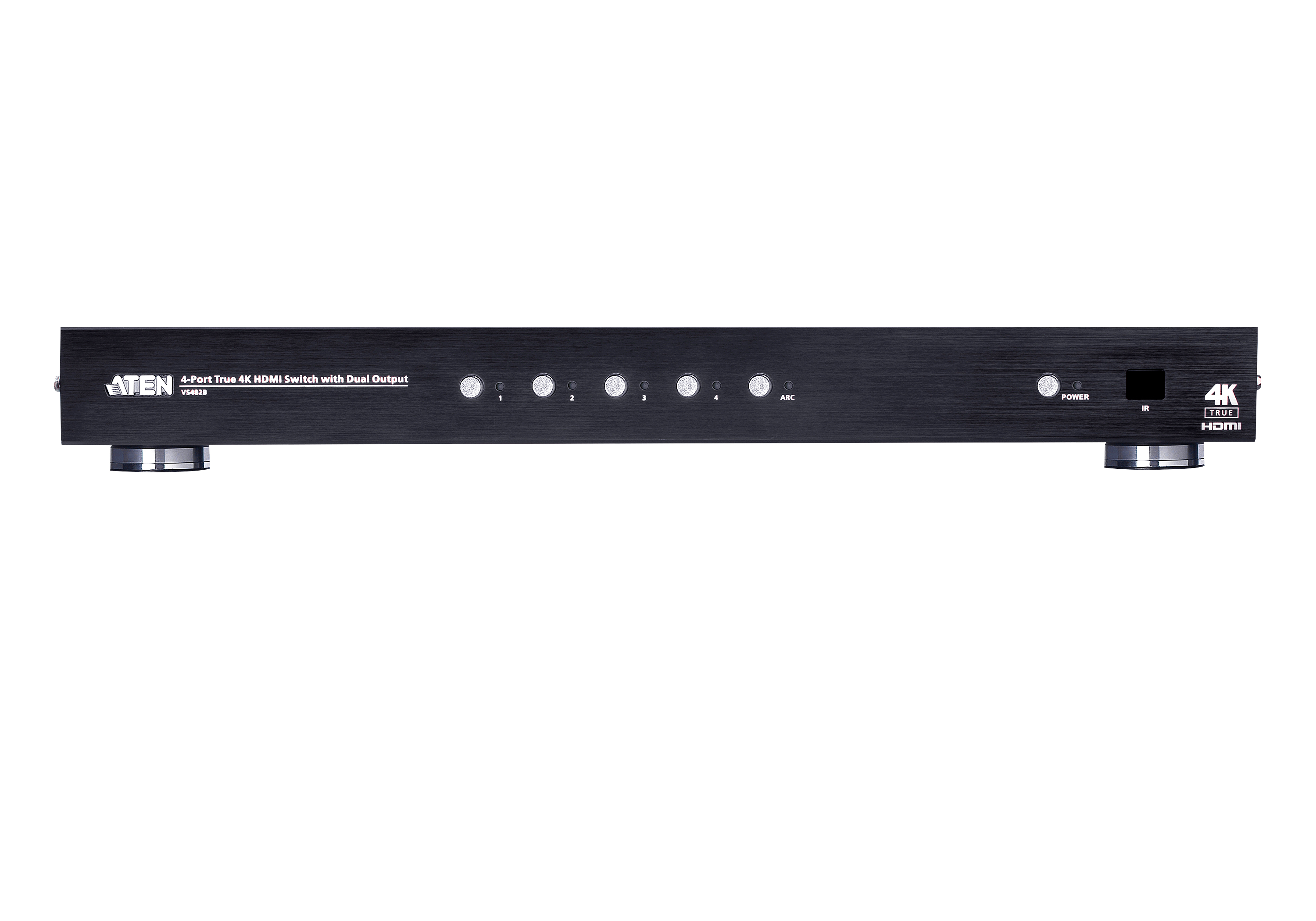 Aten VS482B 4-портовый True 4K HDMI коммутатор с дублированным выходом -pic_02 Aten VS482B 4-портовый True 4K HDMI коммутатор с дублированным выходом -pic_02