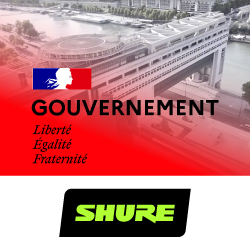 Министерство экономики и финансов Франции выбирает Shure MXCW