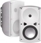Настенный громкоговоритель. 50W с 100V соединением на 50, 15, 7.5, 3.75W & 8Ом. c/w U-образные брекеты. Цвет белый. Цена за пару. 