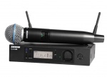 Беспроводная вокальная радиосистема GLXD24R рэкового исполнения с ручным микрофоном BETA58, диапазон 2.4 ГГц