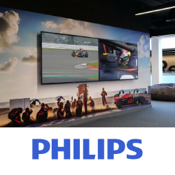 Дисплеи Philips для совместного успеха Oracle Red Bull Racing
