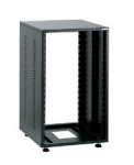 Рэковый шкаф, 18U, глубина 540мм, сталь черного цвета