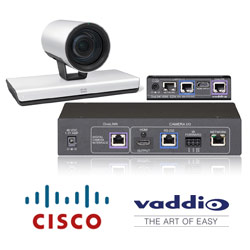 Новые решения OneLINK™ Vaddio™ расширяют возможности камер Cisco Telepresence Systems