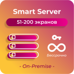 Серверная лицензия по количеству устройств за 1 сервер, 51-200 On-Premise