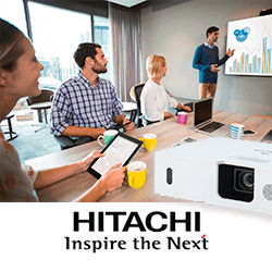 Новые проекторы Hitachi 5000й серии для беспроводных презентаций