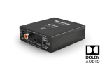Цифро-аналоговый преобразователь аудио с поддержкой Dolby Downmix (коакс./оптические входы)
