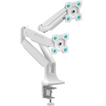 Кронштейн для монитора 13"-32" настольный, белый