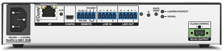 Extron NetPA U 8001 SUB, фото-02 Extron NetPA U 8001 SUB, фото-02
