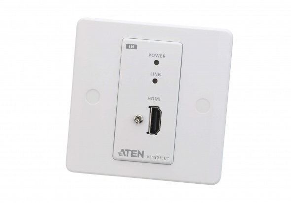 Aten VE1801EUT HDMI HDBaseT-Lite Настенный передатчик-img Aten VE1801EUT HDMI HDBaseT-Lite Настенный передатчик-img