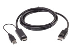 Кабель True 4K HDMI в DisplayPort 1.2a,  1.8 м