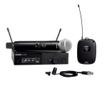 Беспроводная система с ручным передатчиком SLXD2/SM58, бодипаком SLXD1 и петличным микрофоном WL185
