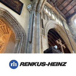 Идеальная разборчивость речи с акустическими системами от Renkus-Heinz в соборе XII века