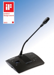 Дискуссионные пульты DCN-D Bosch завоевали престижную награду 2013 iF Product Design Award