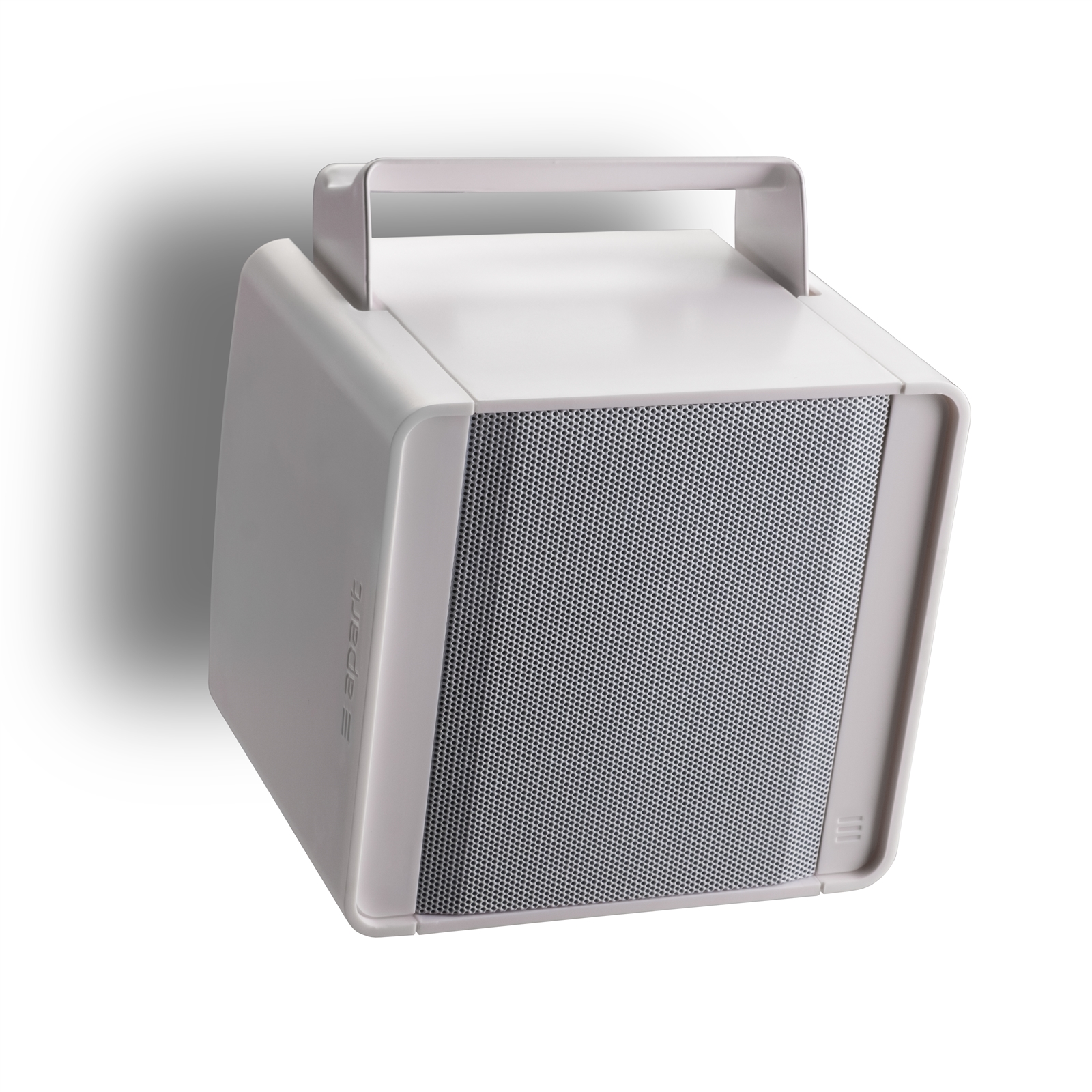 Корпусный громкоговоритель, белого цвета Корпусный громкоговоритель, белого цвета