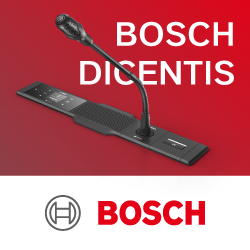 Новые устройства врезного монтажа конференц-системы Bosch DICENTIS 