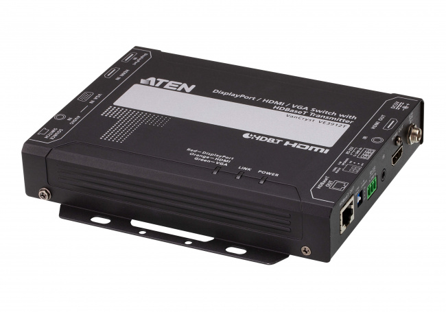 Aten VE3912T- DisplayPort/HDMI/VGA Коммутатор с HDBaseT передатчиком Aten VE3912T- DisplayPort/HDMI/VGA Коммутатор с HDBaseT передатчиком