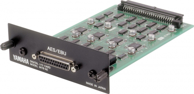Карта Mini-YGDAI AES/EBU-интерфейс MY8-AE Карта Mini-YGDAI AES/EBU-интерфейс MY8-AE