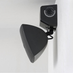 Настенная акустическая система для коммерческих инсталляций, степень защиты IP35, трансформатор 100/70Вт (15, 7,5, 3,8, 1,9 Вт), НЧ 3,5", ВЧ 3,5", кронштейн в комплекте, (ШхВхГ) 184х178х139 мм, 1.7кг.  Цвет черный. Цена за пару. 