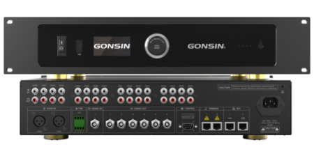 Цифровой инфракрасный передатчик на 16 каналов синхронного перевода. Аудио интерфейсы 8х RCA, бесшовное подключение к 10000N