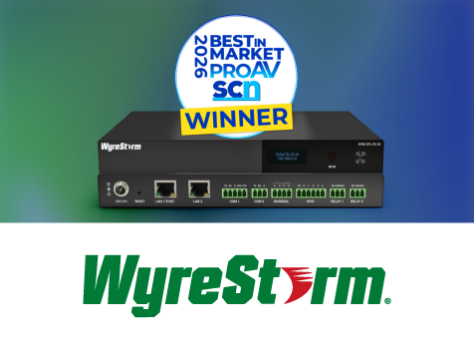 WyreStorm SYN-CTL-FL10 удостоен награды «2026 Pro AV Best in Market»