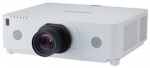 Трехчиповый 3LCD-проектор 6500 лм (без объектива), WXGA 1280 x 800, 16:10, одна лампа, 10000:1.  HDBaseT, 2xHDMI, Display port, портретная ориентация. Вес 11,1кг. Белого цвета