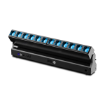 Светодиодный подвижный прожектор, 12x40 Вт