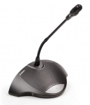 Пульт делегата с микрофоном на короткой ножке 313 мм.