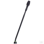 Кардиоидный микрофон на гусиной шее 25,4 см с цветным индикатором, без предусилителя